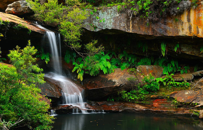 Upper Gledhill Falls | park | Garigal National Park, Ku-Ring-Gai Chase NSW 2084, Australia