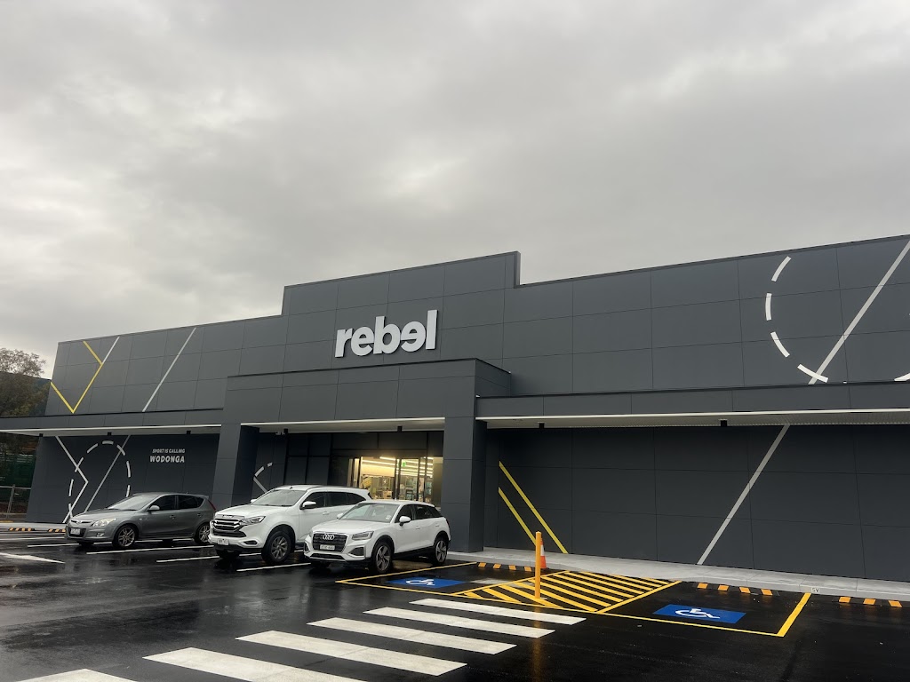 rebel Wodonga | Shop 7-8/4391 Anzac Parade, Wodonga VIC 3690, Australia | Phone: (02) 6013 0210