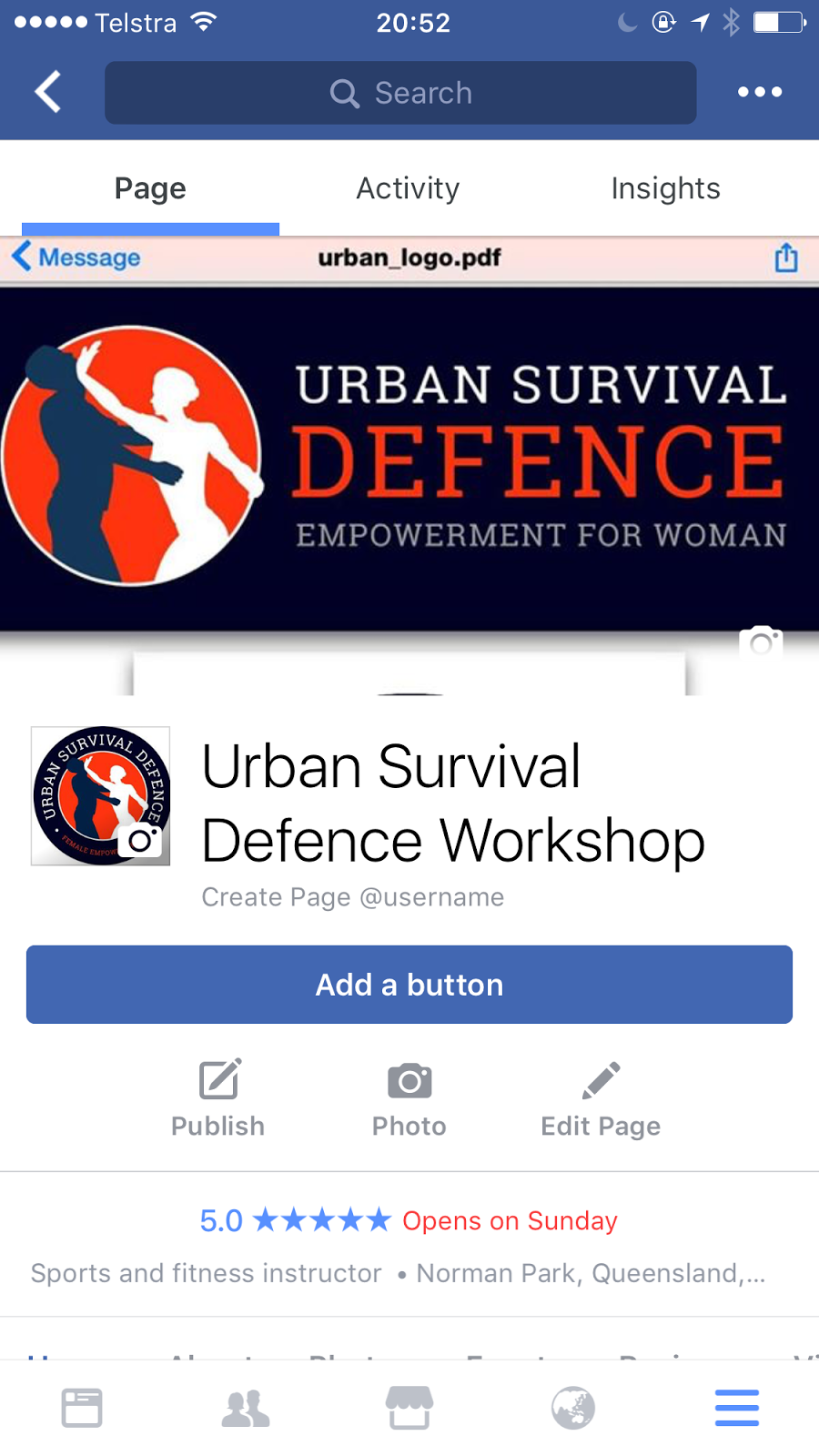 Urban Survival Defence | 5/198 Wynnum Rd, Brisbane City QLD 4170, Australia | Phone: 0416 109 088