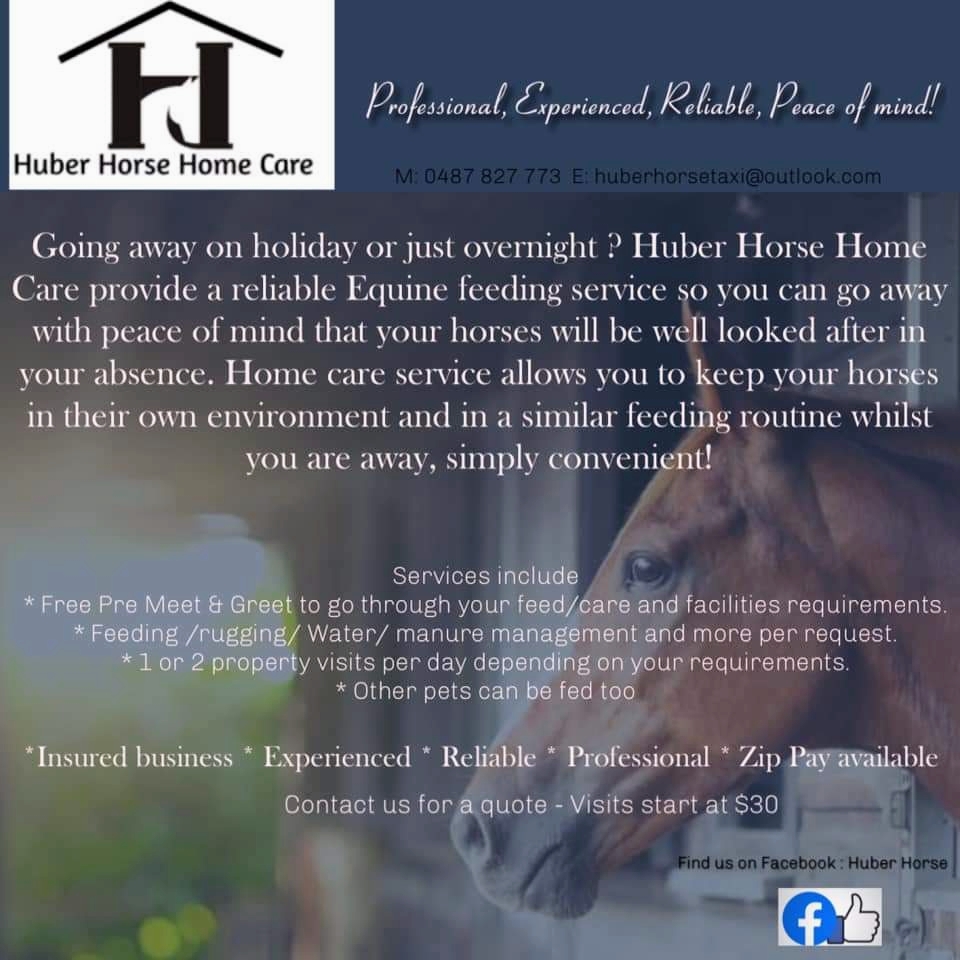 Huber Horse |  | 37-47 Candlebark Rd, Glenlogan QLD 4280, Australia | 0487827773 OR +61 487 827 773