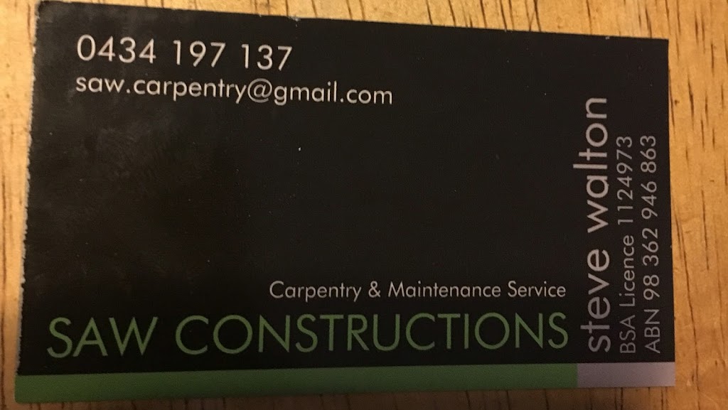 SAW Carpentry & Construction | general contractor | Logan, Brisbane, Gold Coast QLD 4130, Australia | 0434197137 OR +61 434 197 137
