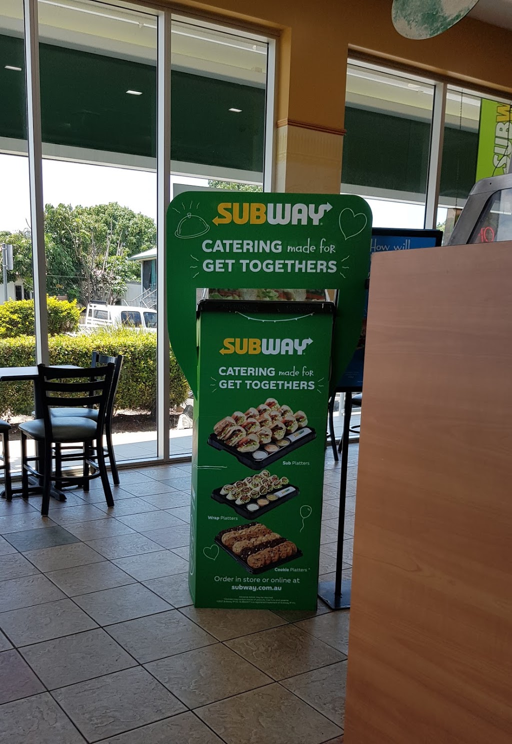 Subway | restaurant | shop 1/135-137 Nebo Rd, West Mackay QLD 4740, Australia | 0749572620 OR +61 7 4957 2620