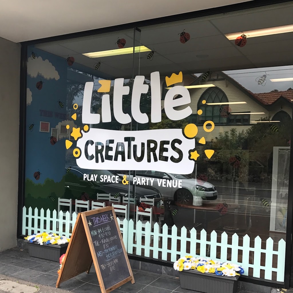 Little Creatures Play Space & Exclusive Party Venue | 323-325 Whitehorse Rd, Balwyn VIC 3103, Australia | Phone: 0426 704 600