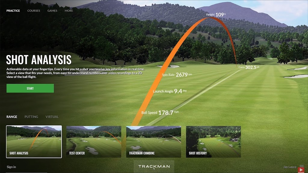 Trackman Indoor Golf Simulator | 1 Trent Jones Dr, Cape Schanck VIC 3939, Australia | Phone: 0408 868 604