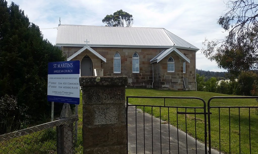 St Martins Anglican Church | church | 116 Arthur Hwy, Dunalley TAS 7177, Australia | 0362652445 OR +61 3 6265 2445