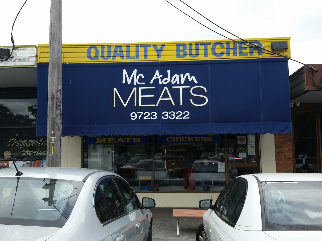 Mcadam Meats | store | 18 McAdam Square, Croydon VIC 3136, Australia | 0397233322 OR +61 3 9723 3322
