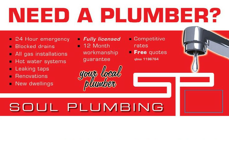 Soul Plumbing Services | 11 Menser St, Calamvale QLD 4144, Australia | Phone: 0432 715 132