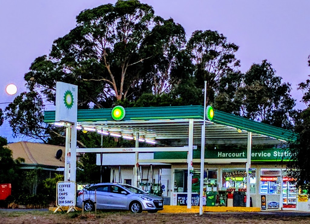BP | gas station | 34 High St, Harcourt VIC 3453, Australia | 0354743130 OR +61 3 5474 3130