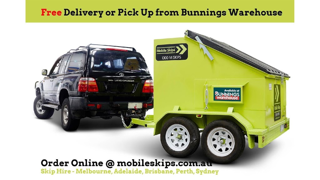 Mobile Skips | hardware store | 1205 Thompsons Road (Corner South Gippsland Highway In Store :, Bunnings, Cranbourne VIC 3977, Australia | 1300675477 OR +61 1300 675 477