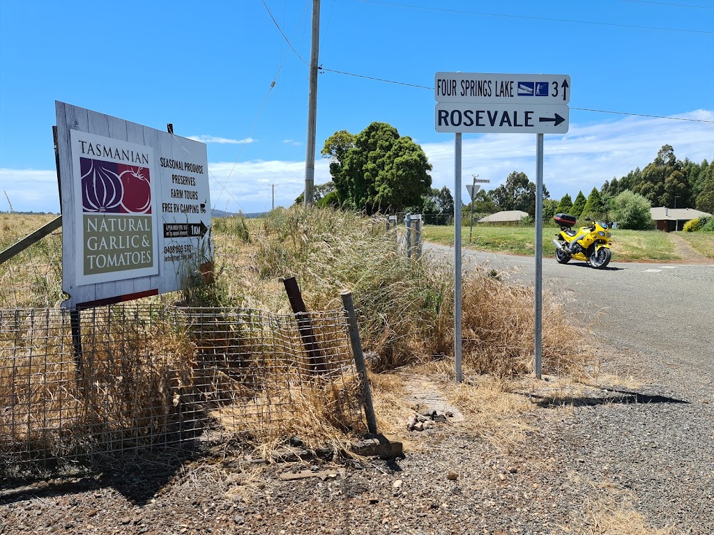 Tasmanian Natural Garlic & Tomatoes | 338 Four Springs Rd, Selbourne TAS 7292, Australia | Phone: 0438 009 522