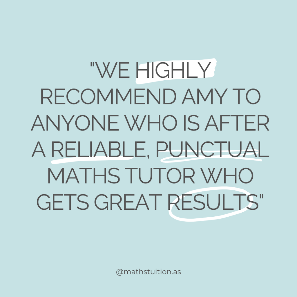 Maths tuition by Amy Skene | Craigie Rd, Mount Martha VIC 3934, Australia | Phone: 0479 143 614