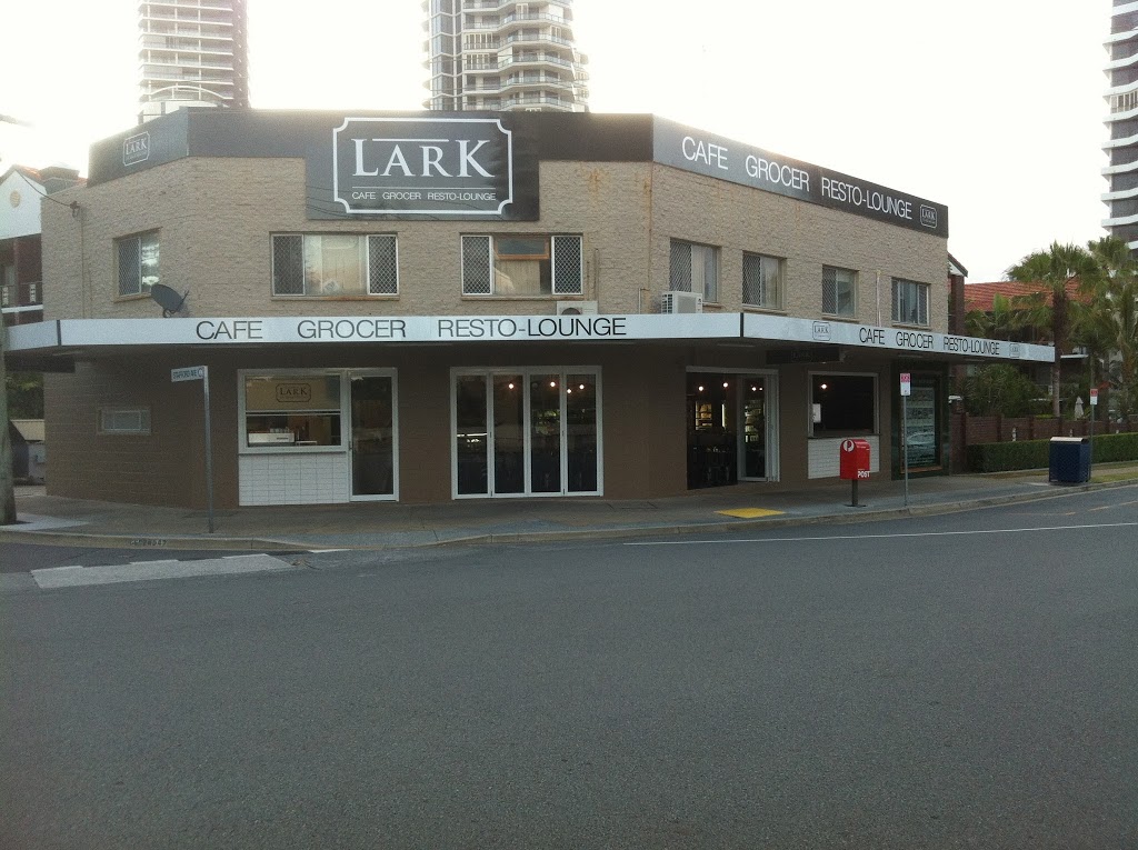 Lark Cafe Grocer Resto-Lounge | Stafford Ave & Main Beach Parade, Main Beach QLD 4217, Australia | Phone: (07) 5532 8441