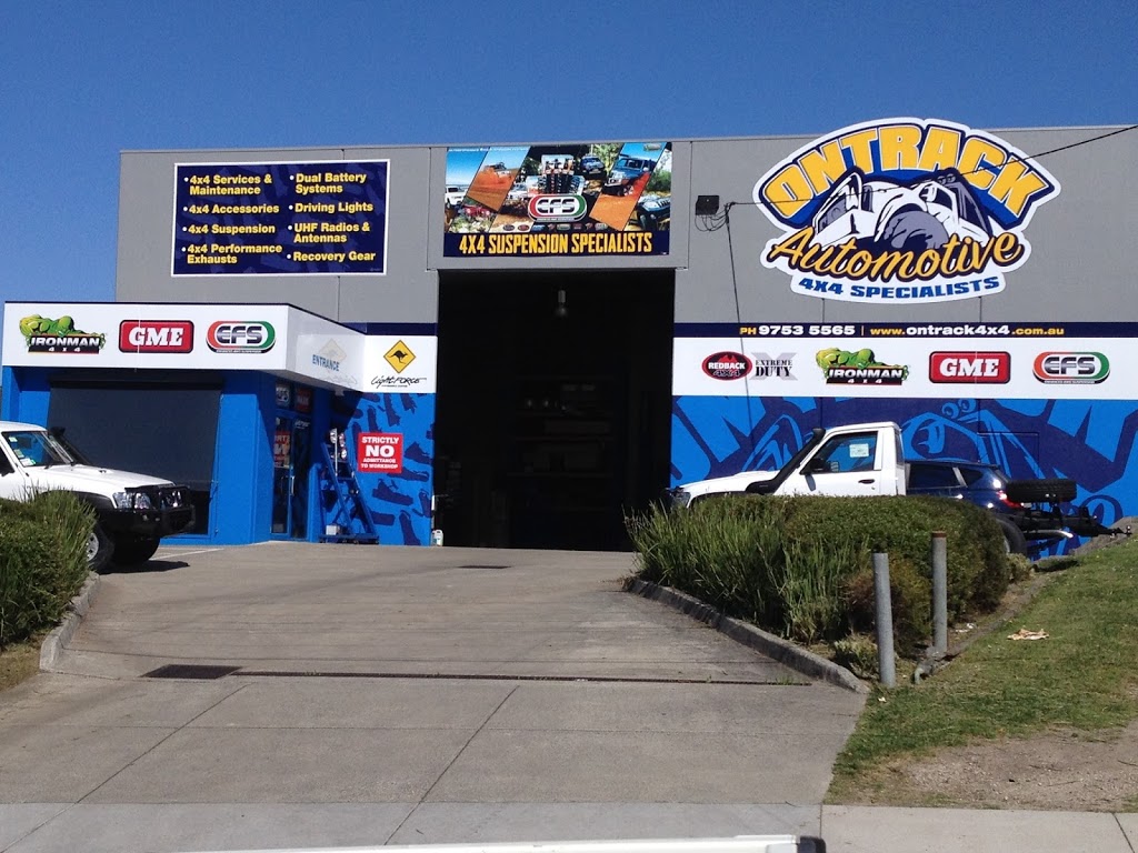 Ontrack Automotive | car repair | 4 Thomas St, Ferntree Gully VIC 3156, Australia | 0397535565 OR +61 3 9753 5565