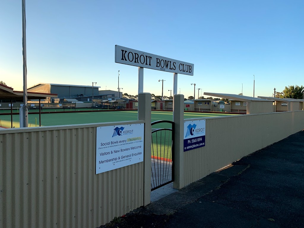 Koroit Bowls Club |  | High St, Koroit VIC 3282, Australia | 0355658594 OR +61 3 5565 8594