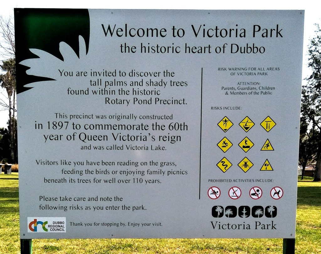 Historic Victoria Lake | park | Dubbo NSW 2830, Australia