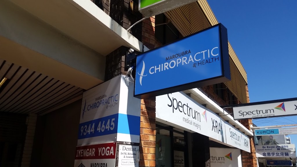 Maroubra Chiropractic & Health | 9/826 Anzac Parade, Maroubra NSW 2035, Australia | Phone: (02) 9344 4645