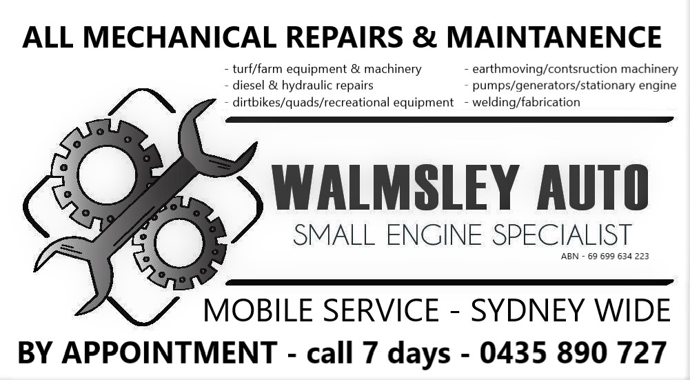 Walmsleys Small Engine Specialist | 109 Joseph St, Kingswood NSW 2747, Australia | Phone: 0435 890 727