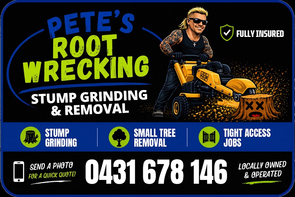 Pete’s Root Wrecking / Stump Grinding | Greta St, Aberdare NSW 2325, Australia | Phone: 0431 678 146