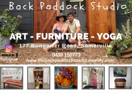 The Back Paddock Studio | 177 Bungower Rd, Somerville VIC 3912, Australia | Phone: 0430 150 773