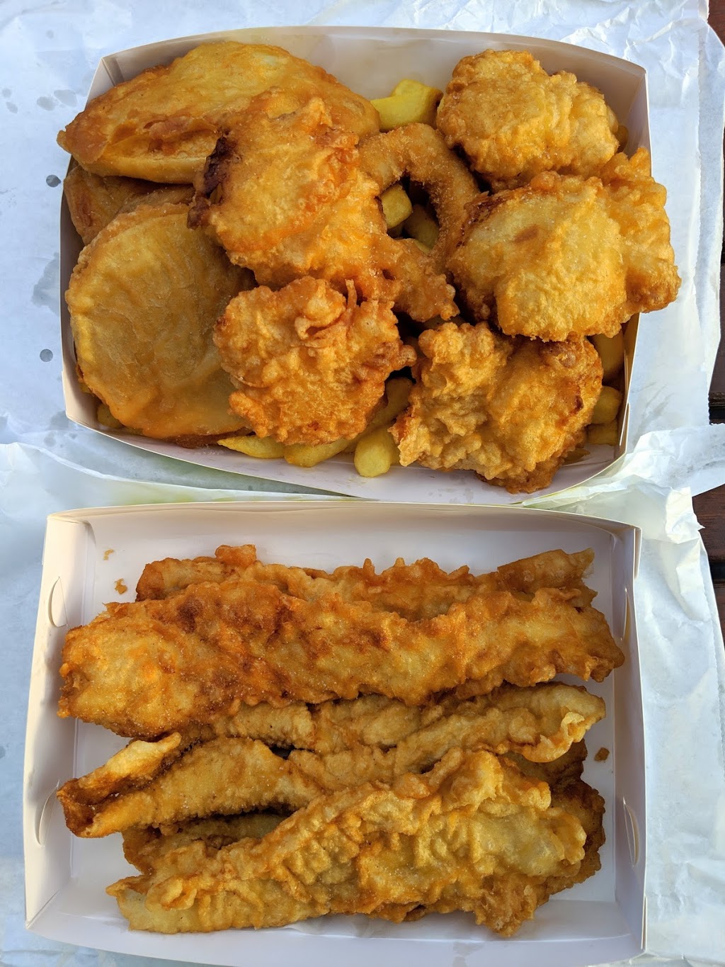 Georges Seafood, Fish n Chips | meal takeaway | 69 Warren Rd, Parkdale VIC 3195, Australia | 0395804237 OR +61 3 9580 4237