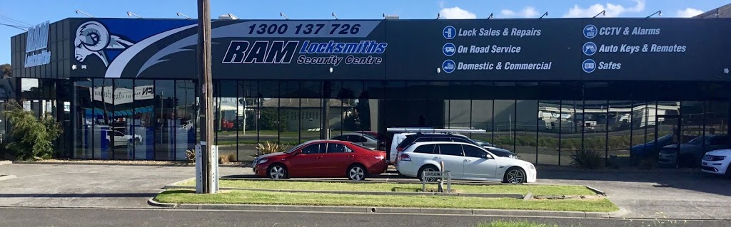 RAM Locksmiths Security Centre | locksmith | 18-20 Frankston - Dandenong Road Cnr, Kirkham Rd, Dandenong VIC 3175, Australia | 1300137726 OR +61 1300 137 726