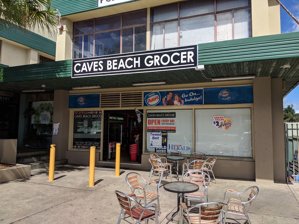 Caves Beach Grocer | supermarket | 8/64 Caves Beach Rd, Caves Beach NSW 2281, Australia | 0249716515 OR +61 2 4971 6515