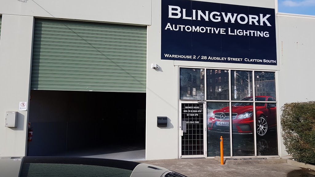 Blingwork Automotive Lighting | home goods store | 2/28 Audsley St, Clayton South VIC 3169, Australia | 0395432066 OR +61 3 9543 2066