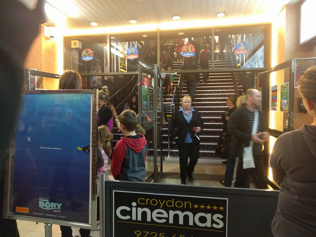 Croydon Cinemas | movie theater | Level 1/3-5 Hewish Rd, Croydon VIC 3136, Australia | 0397256544 OR +61 3 9725 6544