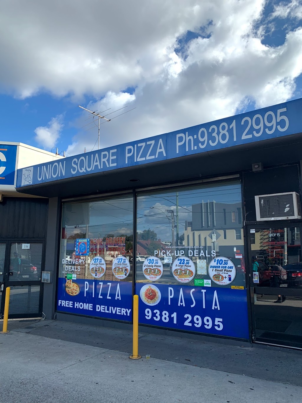 Union Square Pizza - Home Made Lasagna, Traditional Family owned | 15/190-196 Union St, Brunswick West VIC 3055, Australia | Phone: (03) 9381 2995