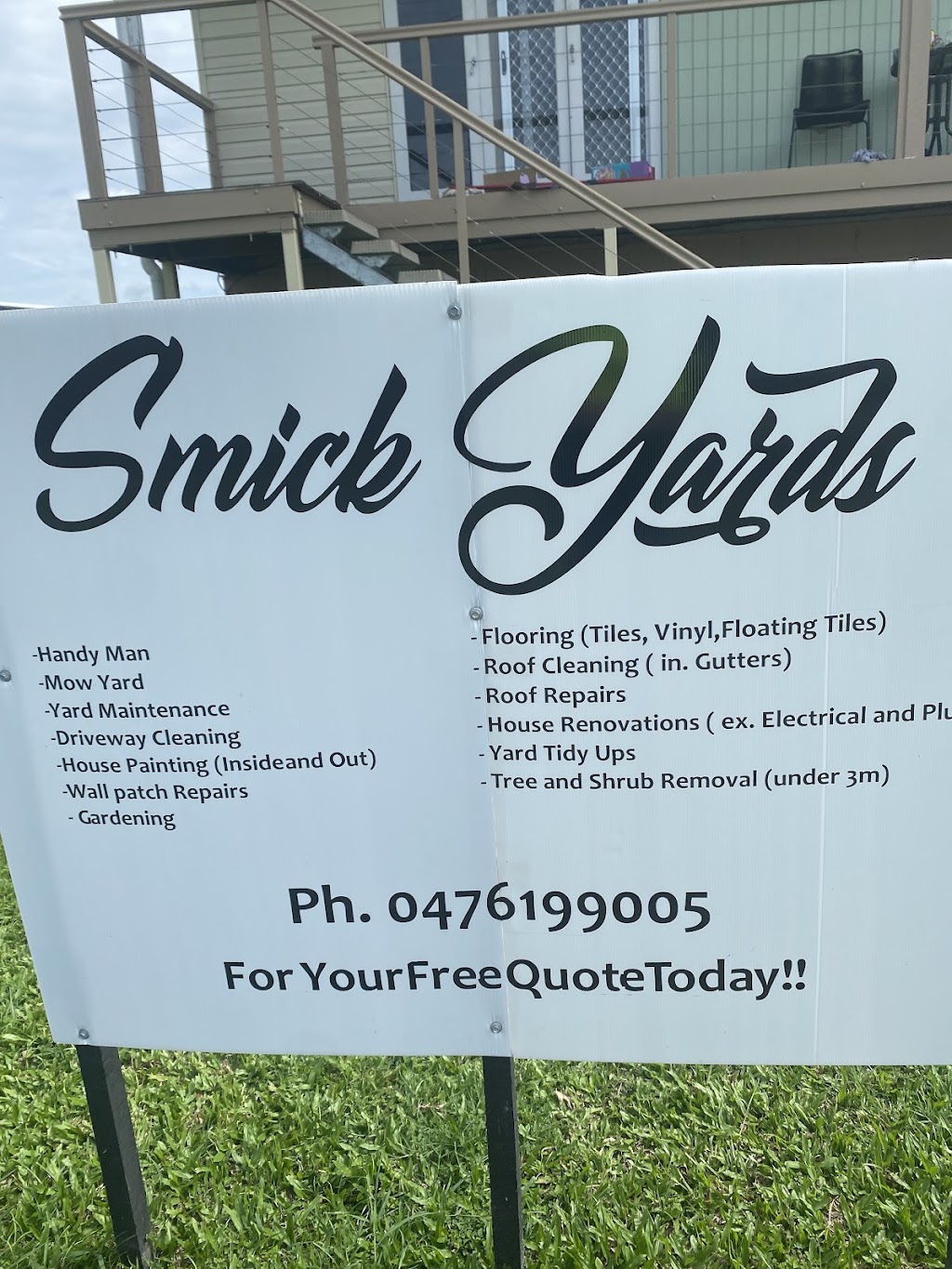 Smick Yards | 25 Peak Downs Hwy, Ooralea QLD 4740, Australia | Phone: 0498 187 435