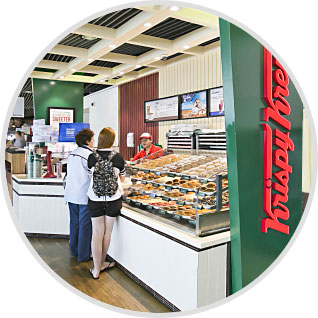 Krispy Kreme Brisbane Qantas | bakery | 2, Brisbane Airport, Domestic Terminal, 32 Bribie Way, Eagle Farm QLD 4008, Australia | 0738606719 OR +61 7 3860 6719