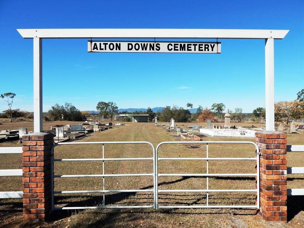Alton Downs Cemetery | 78 McKenzie Rd, Alton Downs QLD 4702, Australia