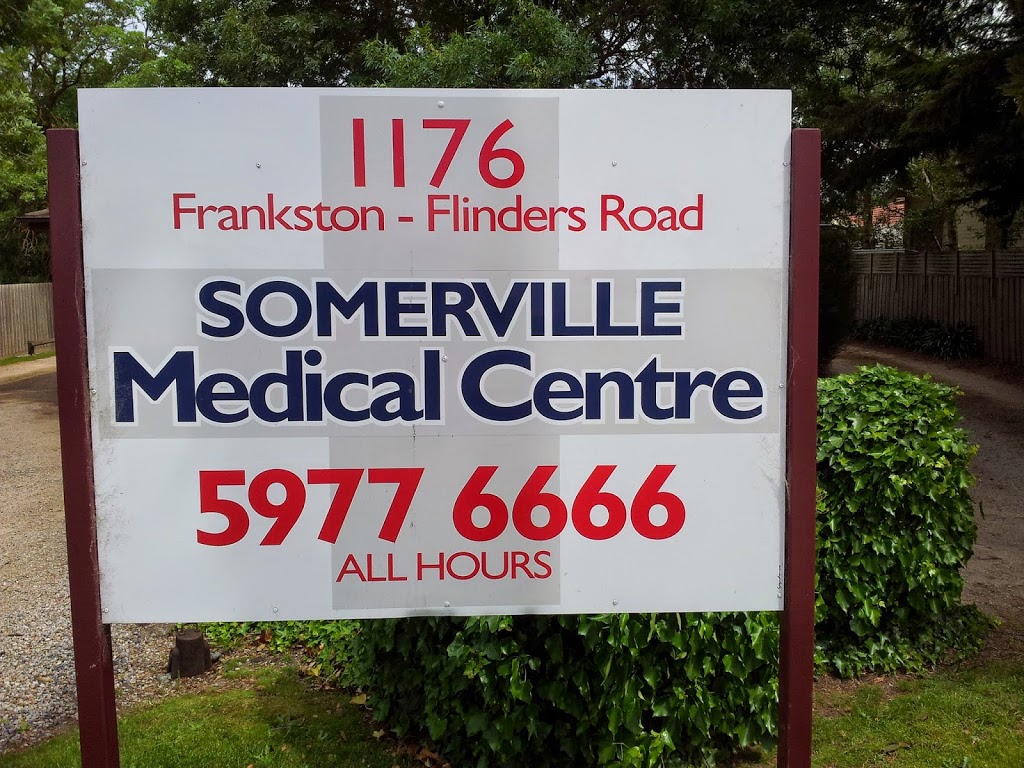 Somerville Medical Centre | 1176 Frankston - Flinders Rd, Somerville VIC 3912, Australia | Phone: (03) 5977 6666