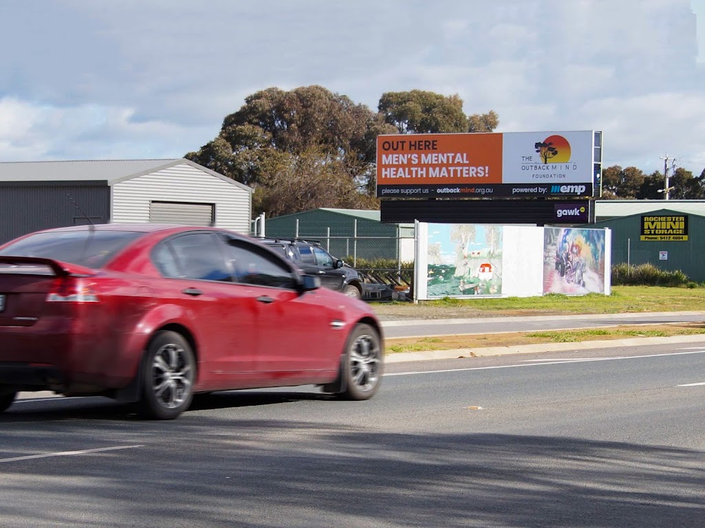 Gawk Billboard Rochester | point of interest | 97 Lowry St, Rochester VIC 3561, Australia | 0354092655 OR +61 3 5409 2655