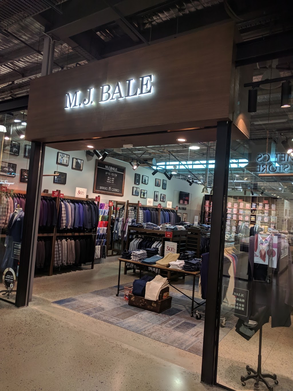 M.J. Bale | clothing store | 100 Bulla Rd, Essendon Fields VIC 3041, Australia | 0393742230 OR +61 3 9374 2230