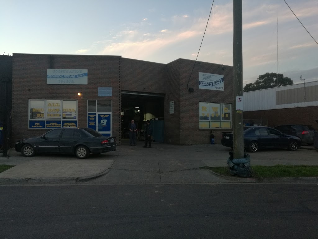 Gooses Auto Repairs | 9 Quinn St, Dandenong VIC 3175, Australia | Phone: (03) 9794 8051