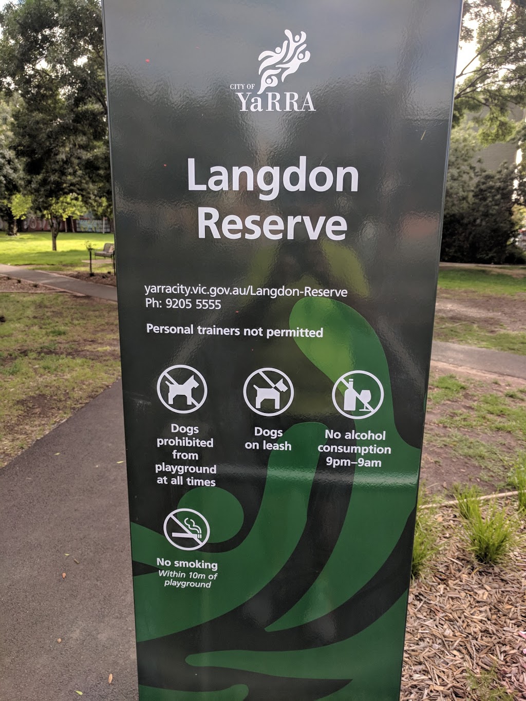 Langdon Reserve | park | Fitzroy North VIC 3068, Australia