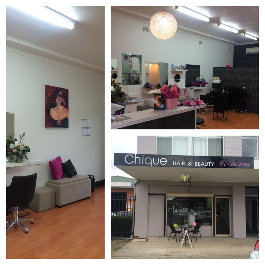 Chique Hair And Beauty | 2/72 Prince Edward Dr, Dapto NSW 2530, Australia | Phone: (02) 4261 7086