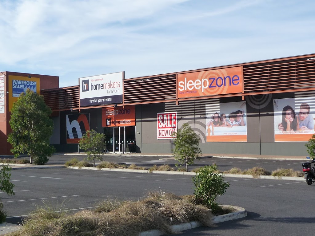 Homemakers Sleepzone | furniture store | 285 Victoria Cross Parade, Wodonga VIC 3690, Australia | 0260567399 OR +61 2 6056 7399