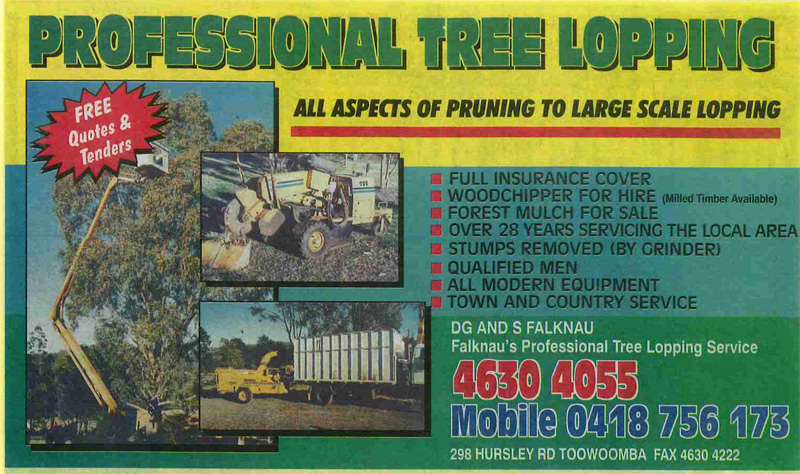 Falknaus Professional Tree Lopping Service | 298 Hursley Rd, Glenvale QLD 4350, Australia | Phone: 0418 756 173