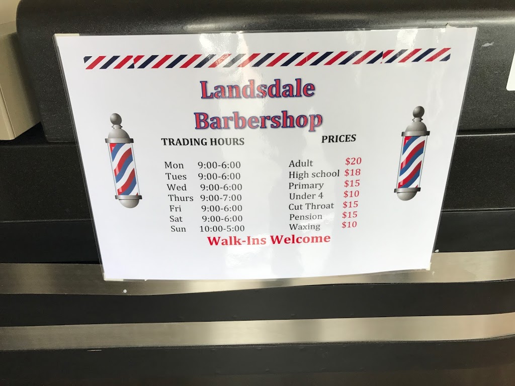 Landsdale Barber Shop | hair care | 16/127 The Broadview, Landsdale WA 6065, Australia | 0414547342 OR +61 414 547 342