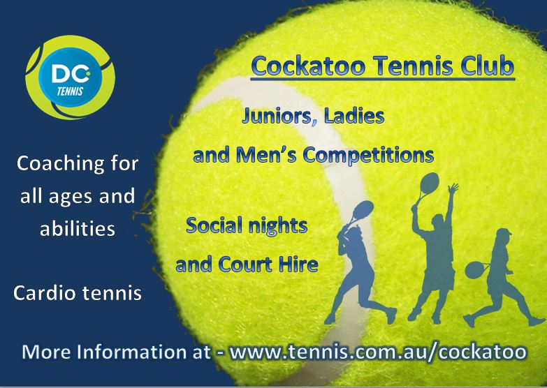 Cockatoo Tennis Club | health | 2 McBride St, Cockatoo VIC 3781, Australia | 0497623649 OR +61 497 623 649