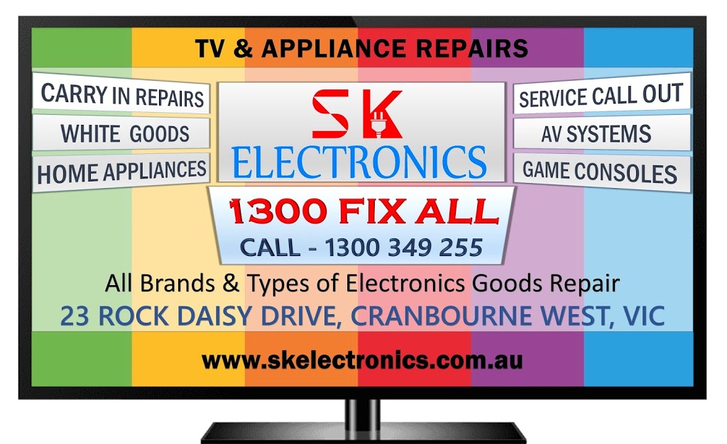 SK Electronics | 23 Rock Daisy Dr, Cranbourne West VIC 3977, Australia | Phone: 1300 349 255