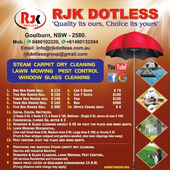 Pest control RJK DOTLESS | Godfrey St, Goulburn NSW 2580, Australia | Phone: 0480 102 220