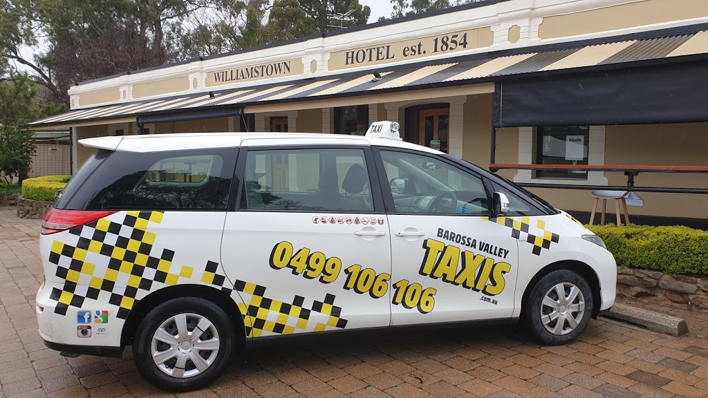 Barossa Valley Taxis | 204A Murray St, Tanunda SA 5352, Australia | Phone: 0499 106 106