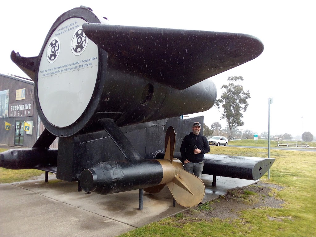Submarine HMAS Otway | tourist attraction | Albury St & Wallace Street, Holbrook NSW 2644, Australia | 0260362422 OR +61 2 6036 2422