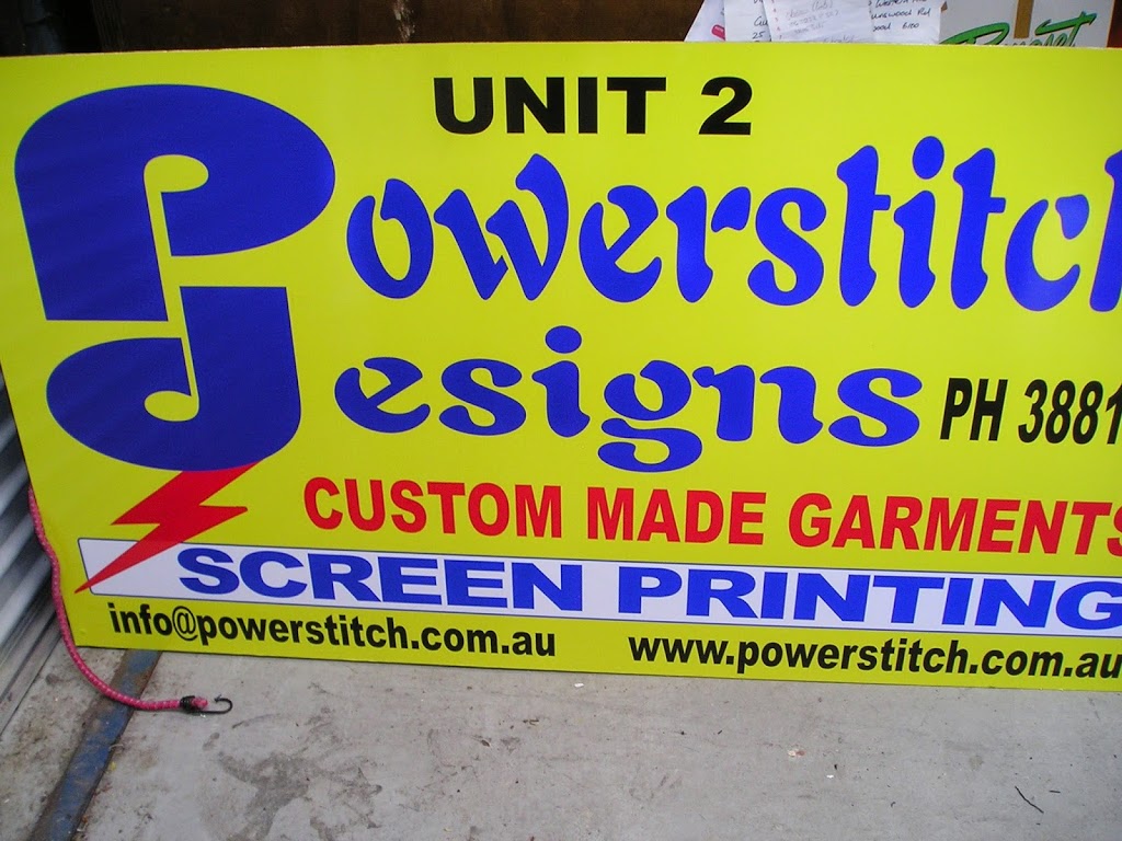 Powerstitch Design | clothing store | 2/4 Moonbi St, Brendale QLD 4500, Australia | 0738812855 OR +61 7 3881 2855