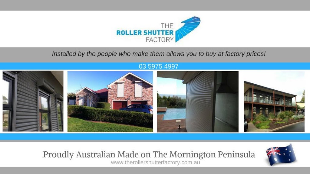 The Roller Shutter Factory | 5/17 Carbine Way, Mornington VIC 3931, Australia | Phone: (03) 5975 4997