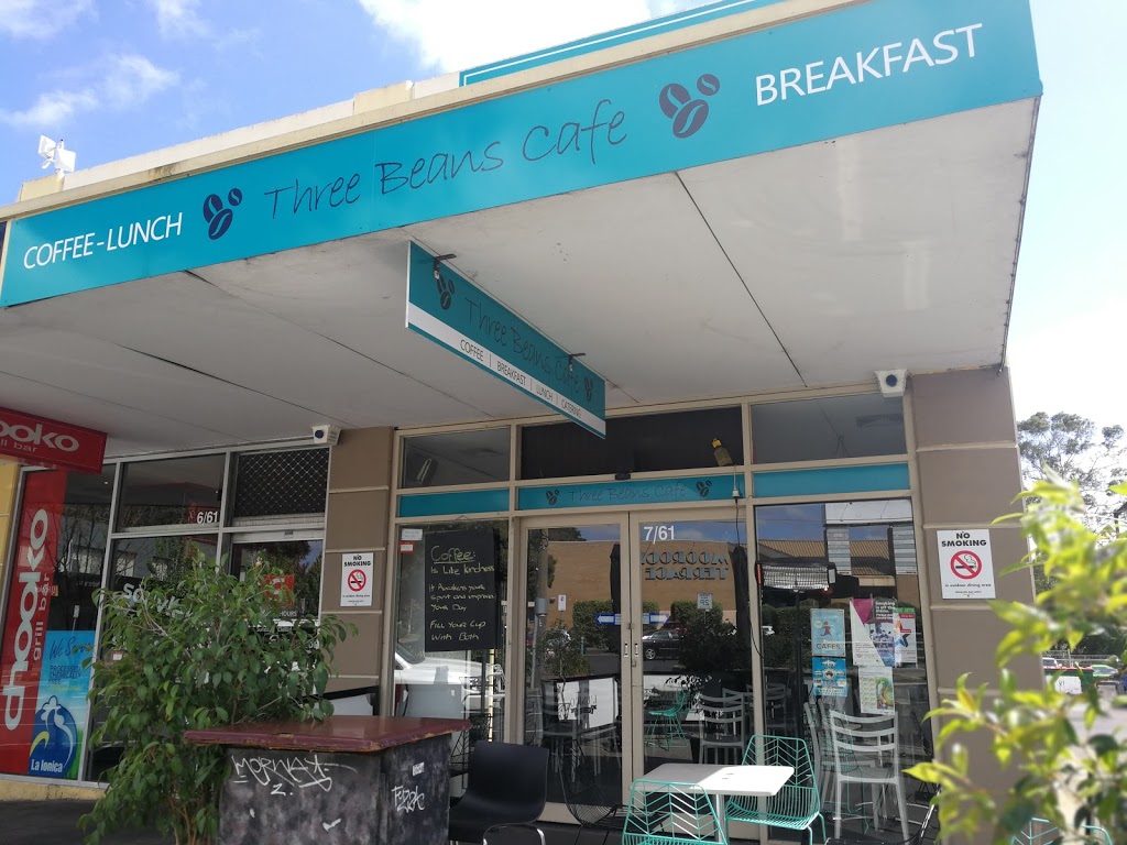 Three Beans Cafe & Deli | cafe | 7/61 Brice Ave, Mooroolbark VIC 3138, Australia | 0397272000 OR +61 3 9727 2000