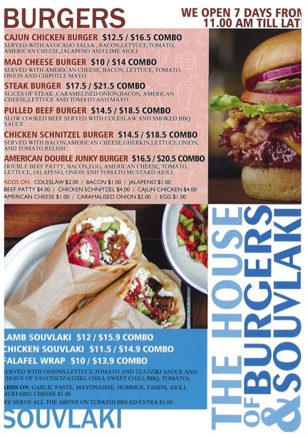 Souvlaki Nachos & Burgers | restaurant | 1151 High St Rd, Wantirna South VIC 3152, Australia | 0422660832 OR +61 422 660 832